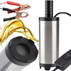 pompka elektryczna do spuszczania paliwa, ropy, wody, oleju.